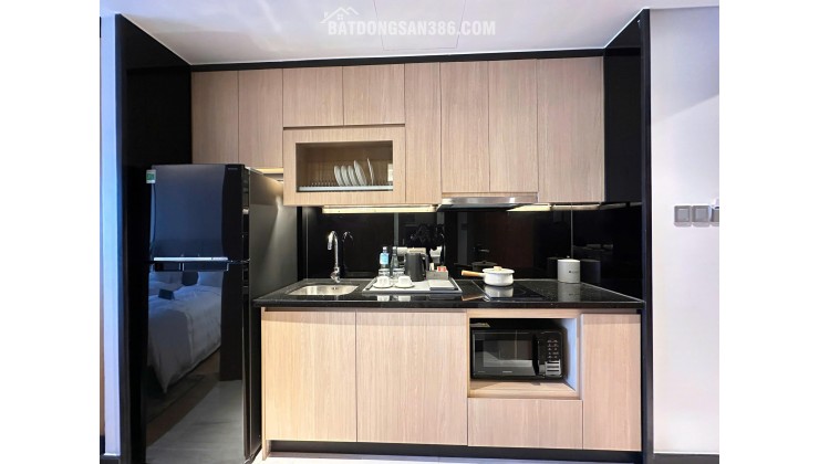 Căn hộ The Soleil Studio 36,24m² nhận nhà ngay giá chỉ 3,7 tỷ, khai thác cho thuê 16 - 18tr/tháng